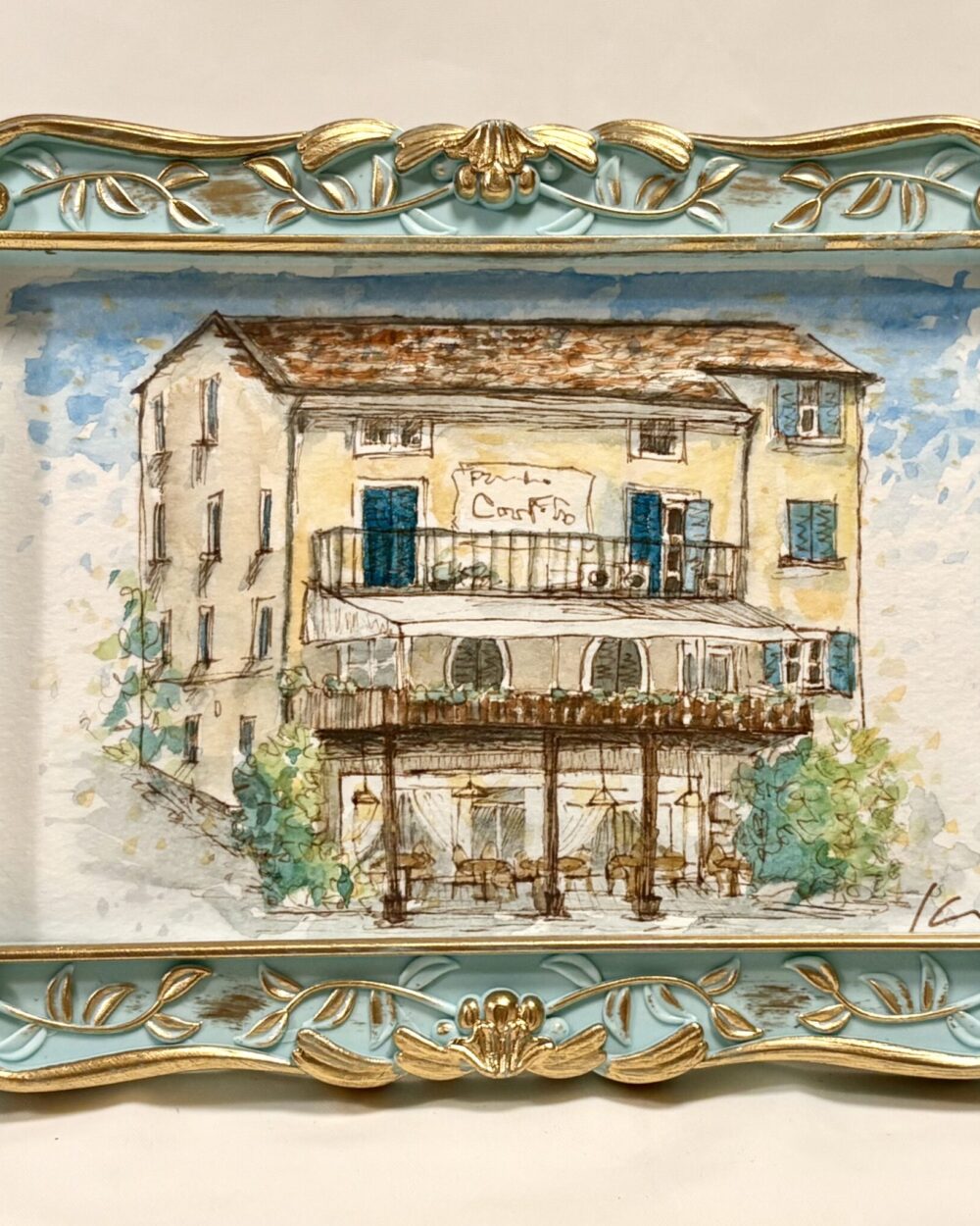 【編集中】1階がカフェの建物
